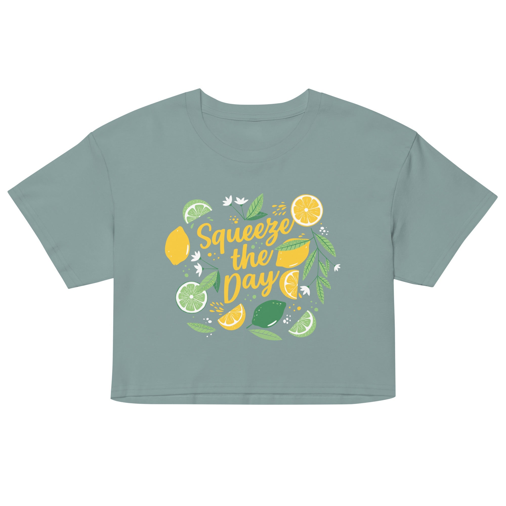 Squeeze The Day Women's Crop Tee