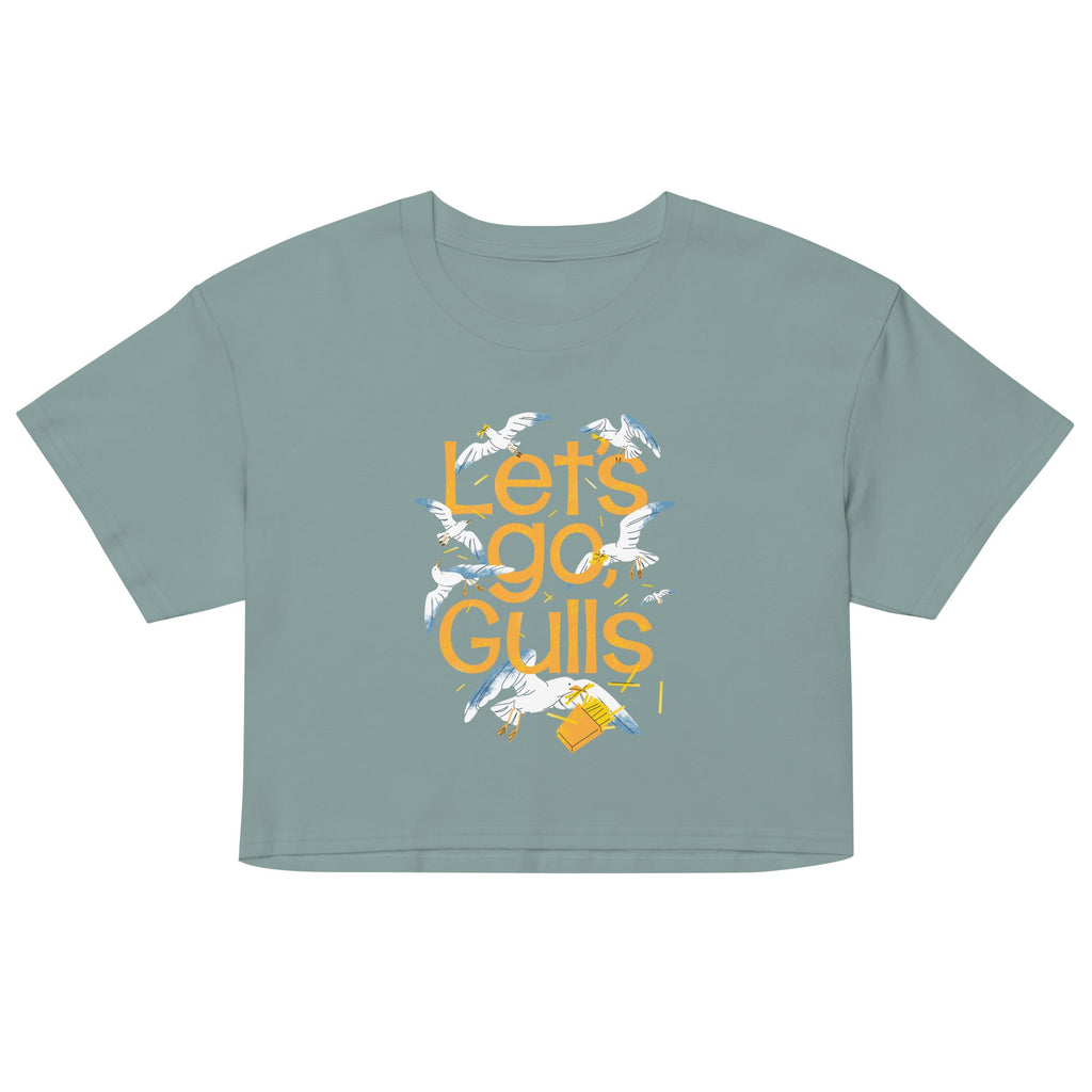 Let's Go, Gulls Women's Crop Tee