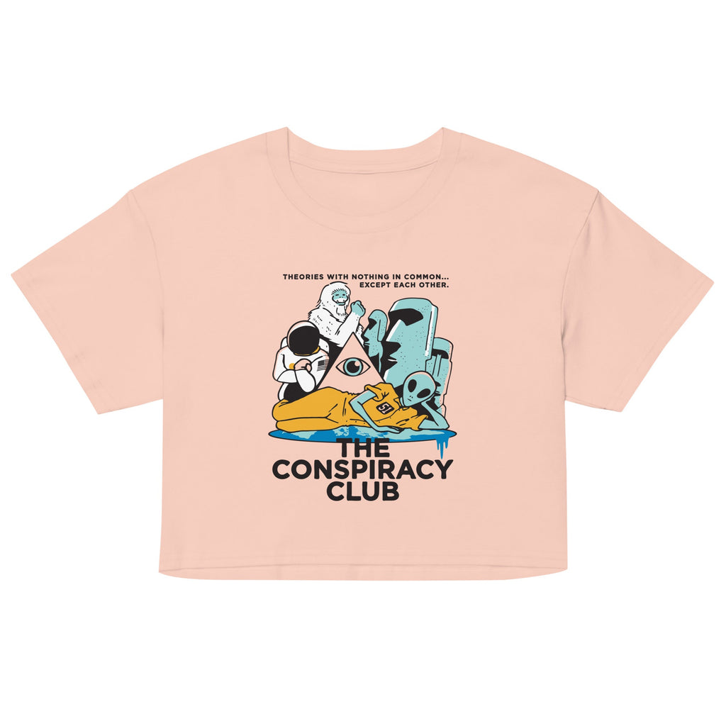 The Conspiracy Club Women's Crop Tee