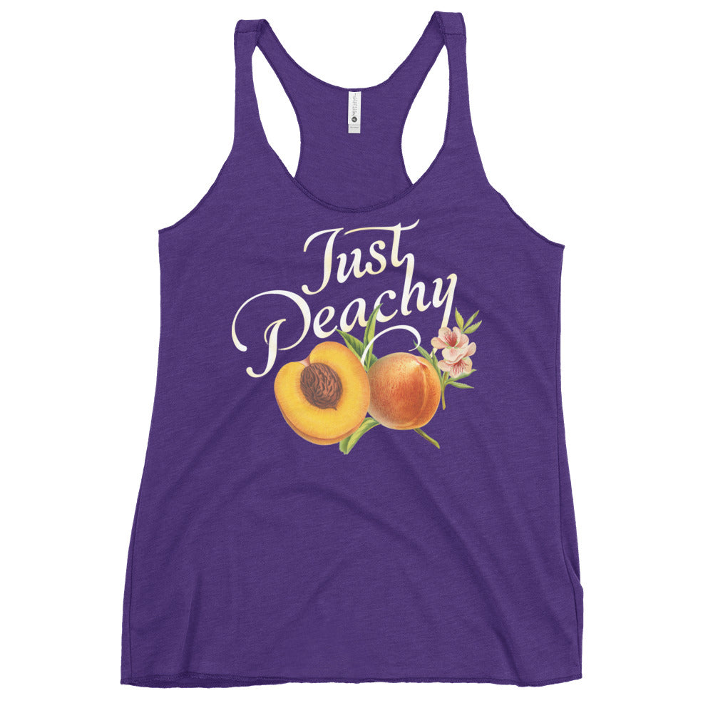 Just Peachy Women's Racerback Tank