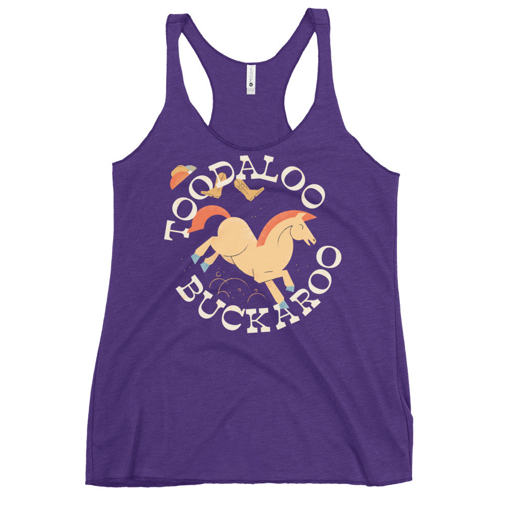 Toodaloo Buckaroo Women's Racerback Tank