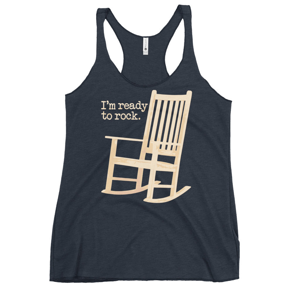 I'm Ready To Rock Women's Racerback Tank