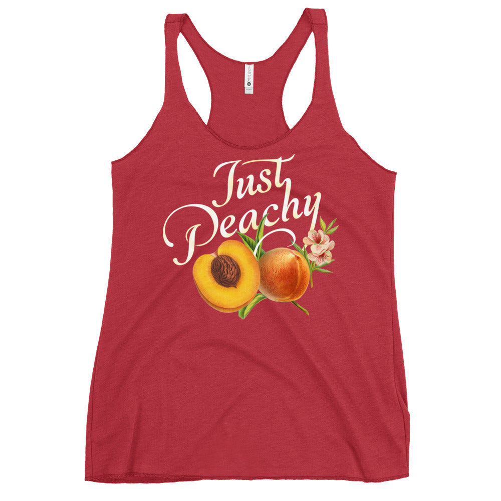 Just Peachy Women's Racerback Tank
