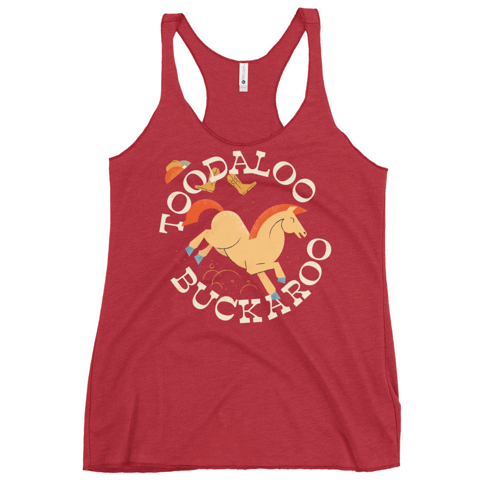 Toodaloo Buckaroo Women's Racerback Tank