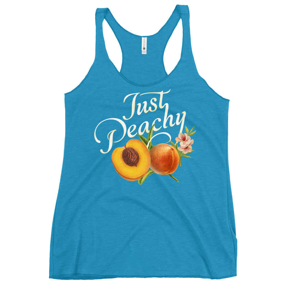 Just Peachy Women's Racerback Tank
