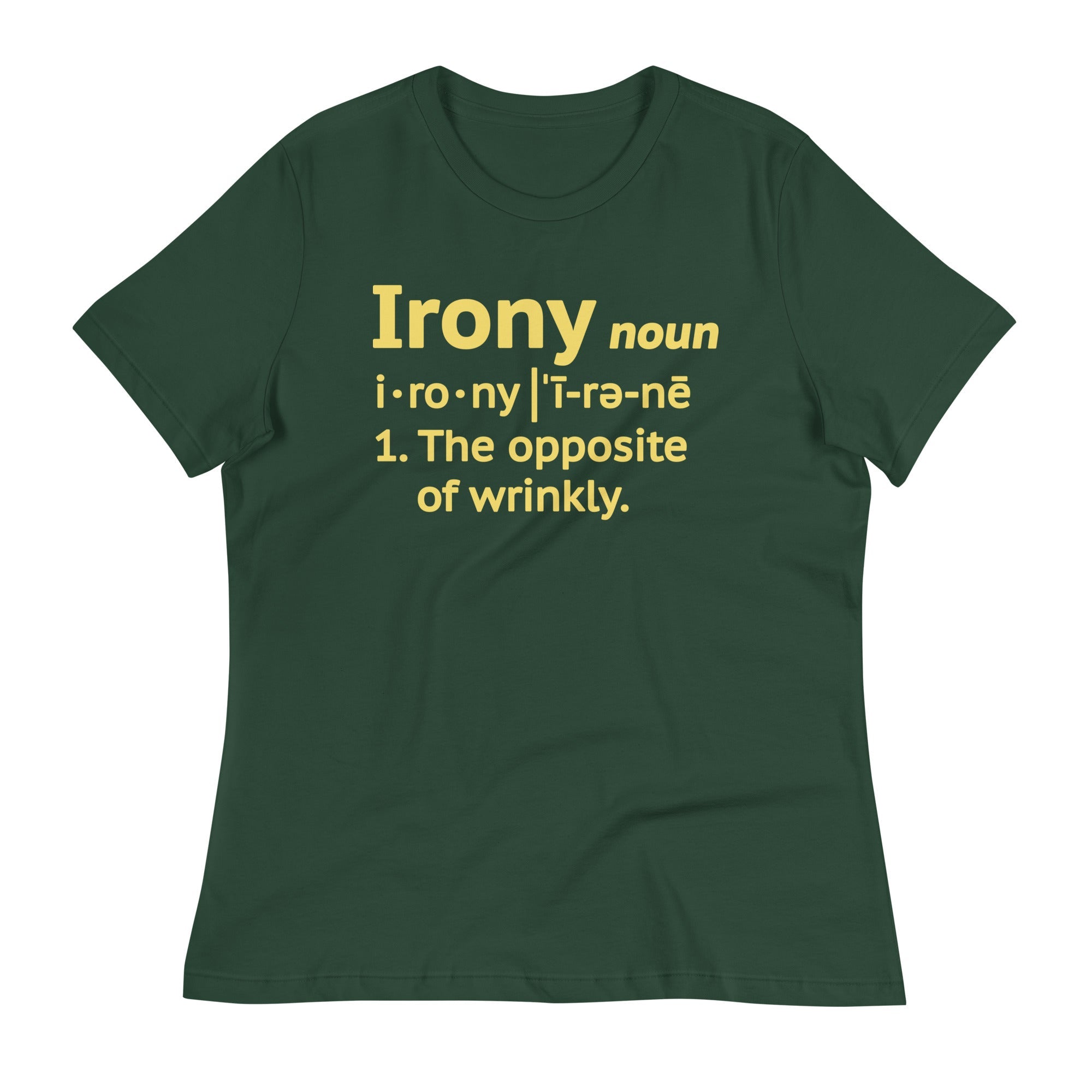 Irony Definition Women's Signature Tee