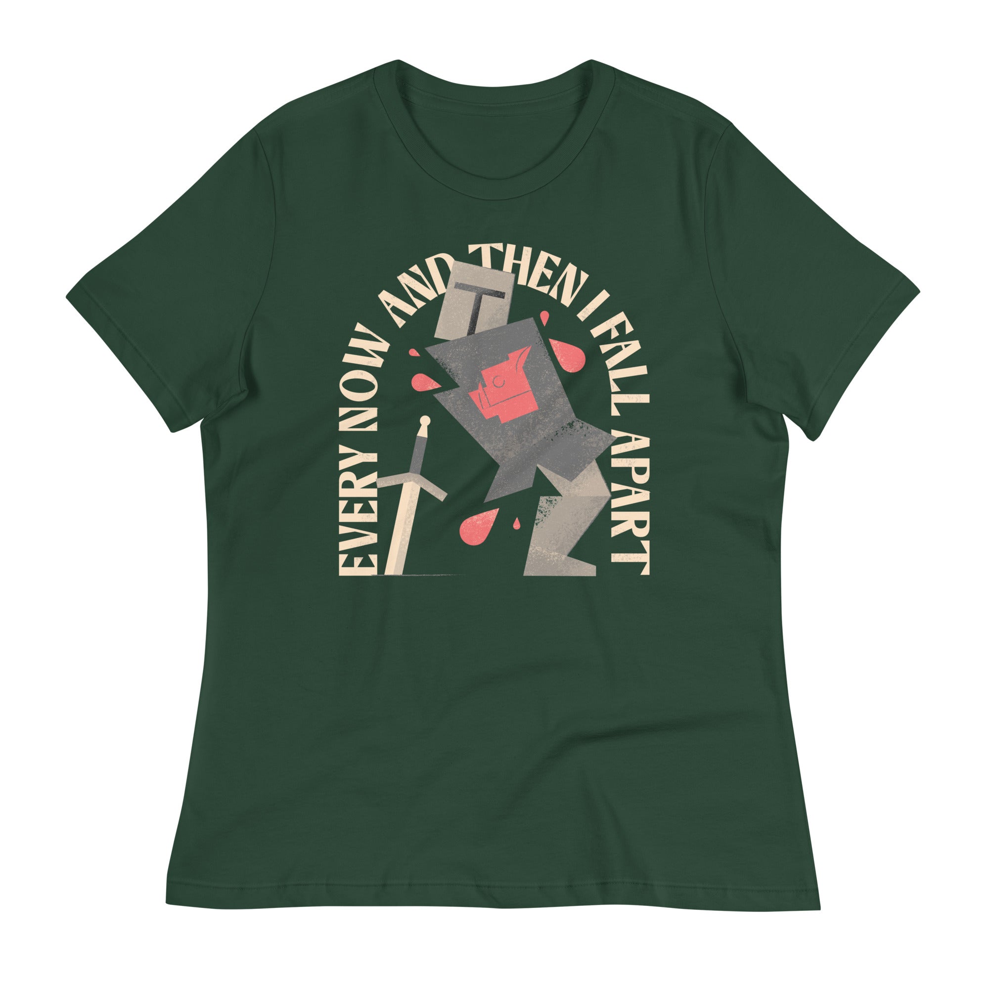 Every Now And Then I Fall Apart Knight Women's Signature Tee