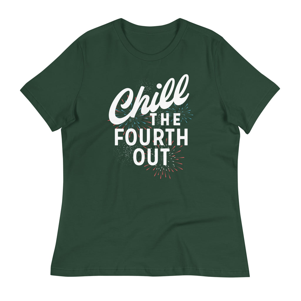 Chill The Fourth Out Women's Signature Tee