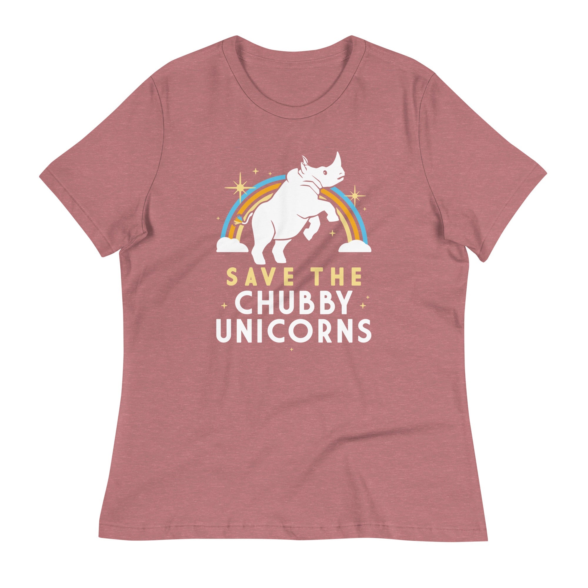 Save The Chubby Unicorns Women's Signature Tee