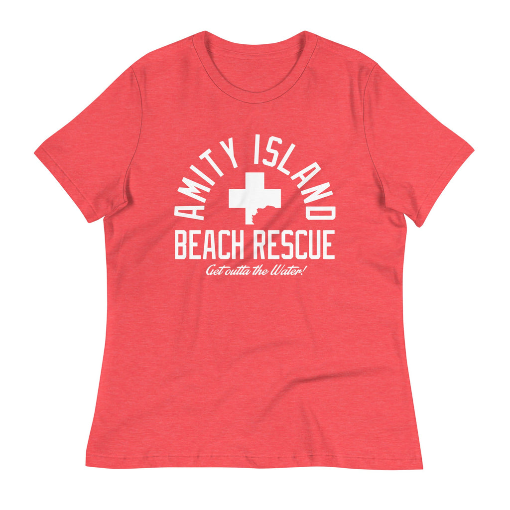 Amity Island Beach Rescue Women's Signature Tee