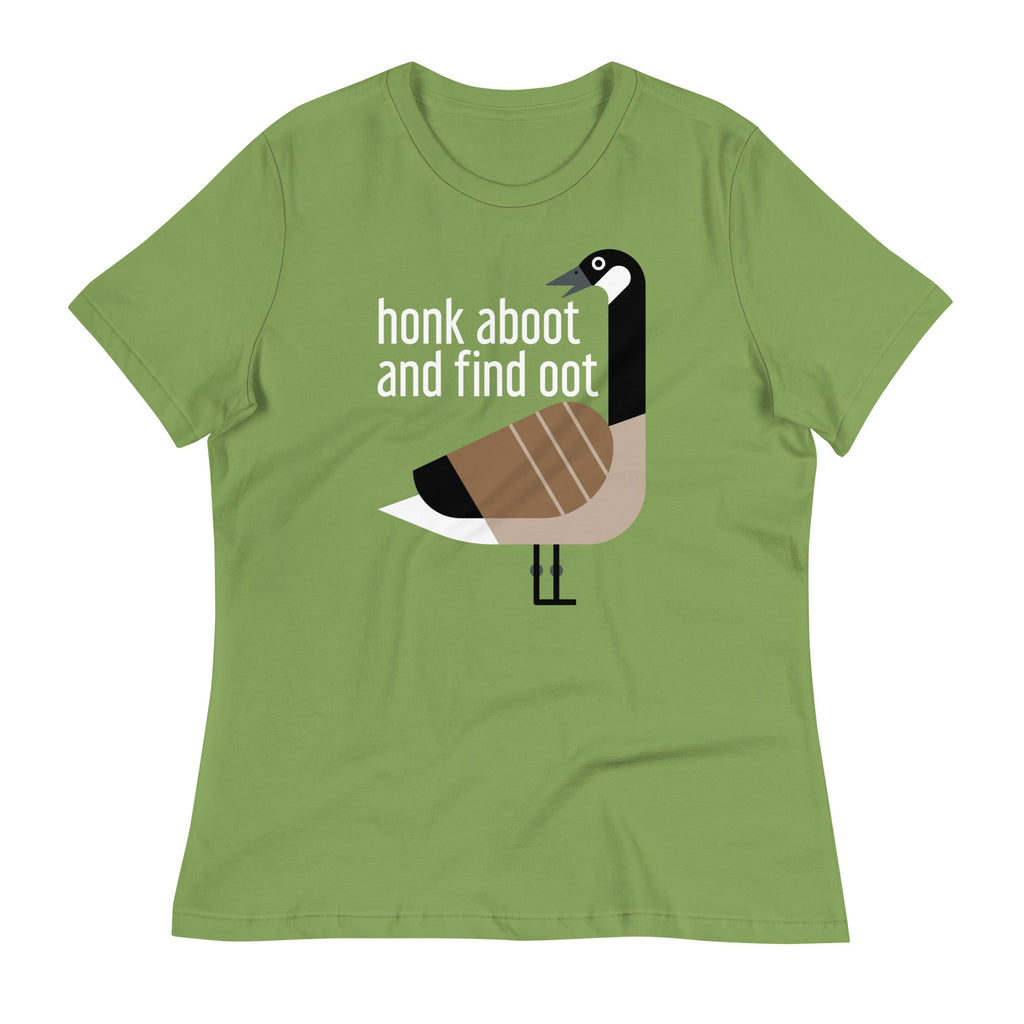 Honk Aboot And Find Oot Women's Signature Tee