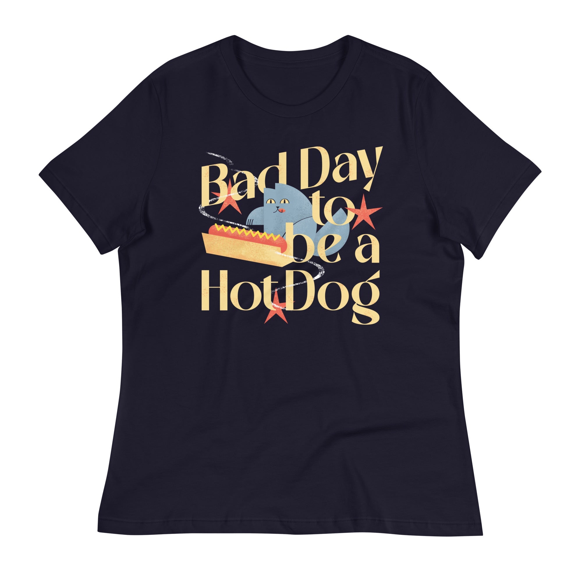 Bad Day To Be A Hot Dog Women's Signature Tee