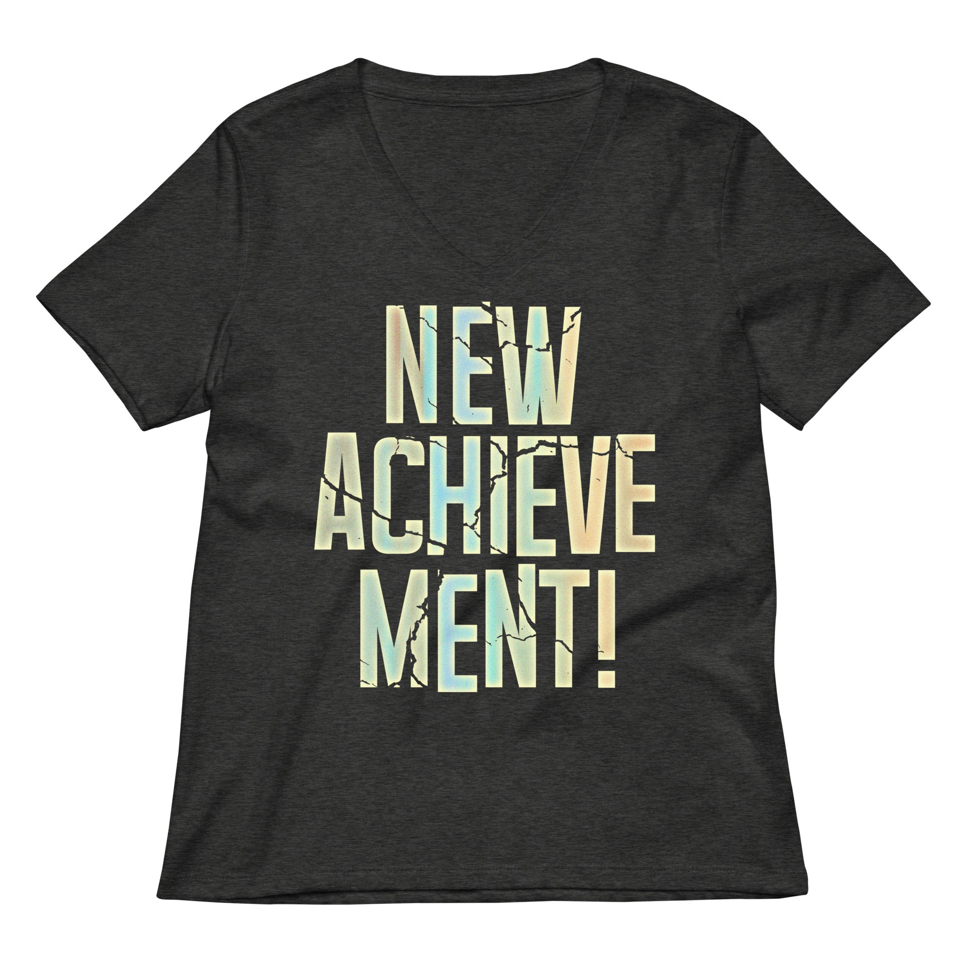 New Achievement! Women's V-Neck Tee