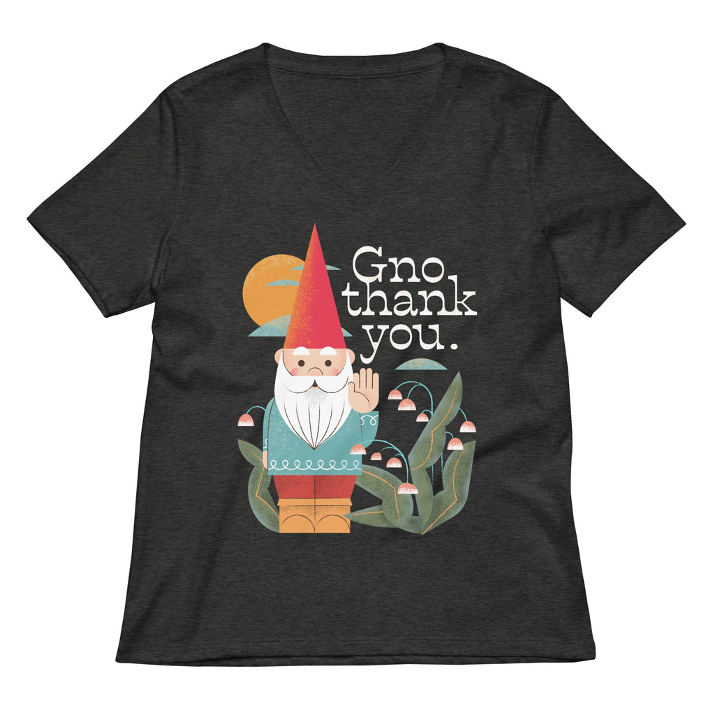 Gno Thank You Women's V-Neck Tee