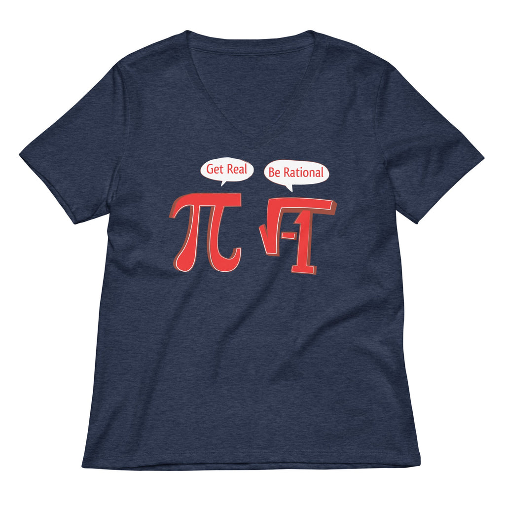 Pi Be Rational Women's V-Neck Tee