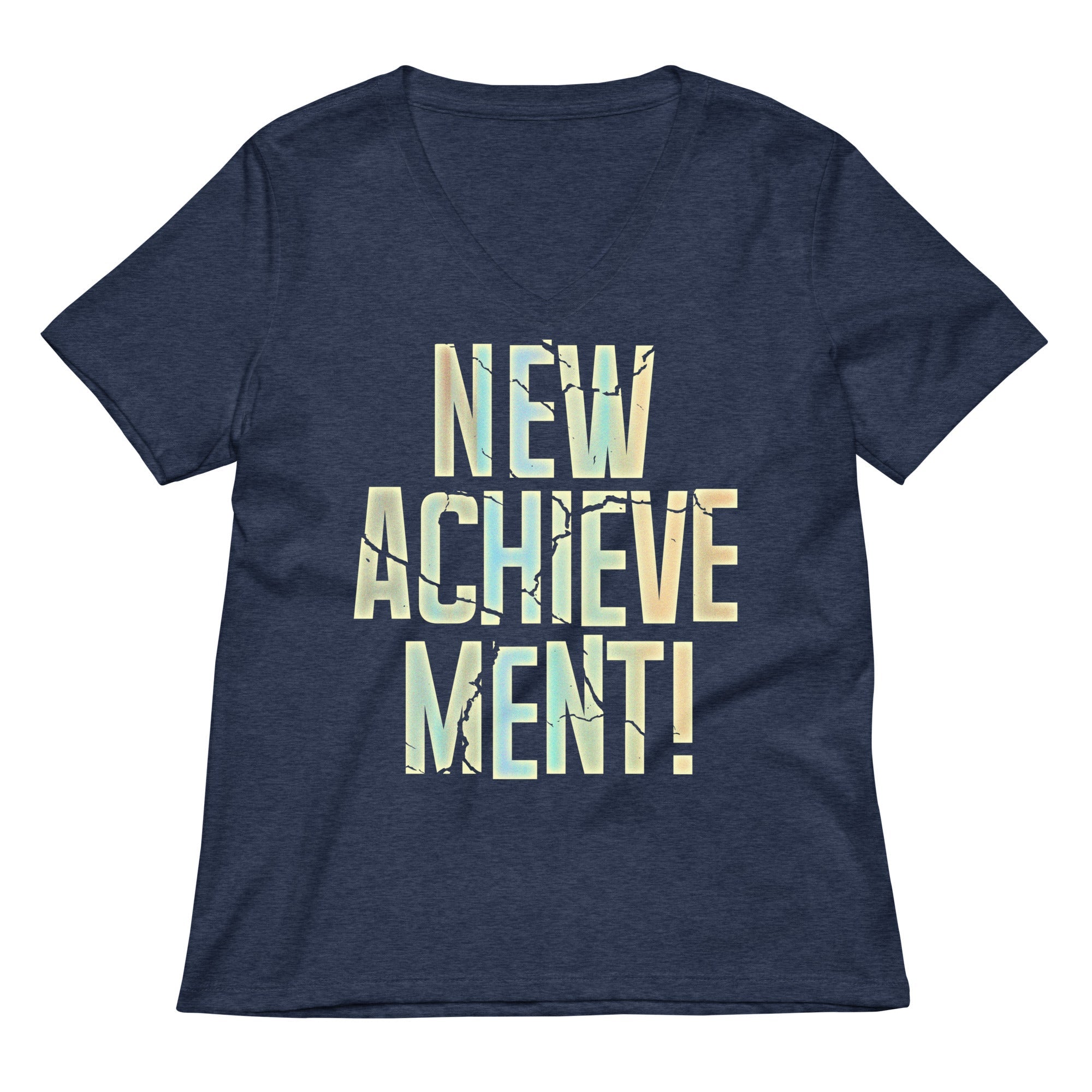 New Achievement! Women's V-Neck Tee