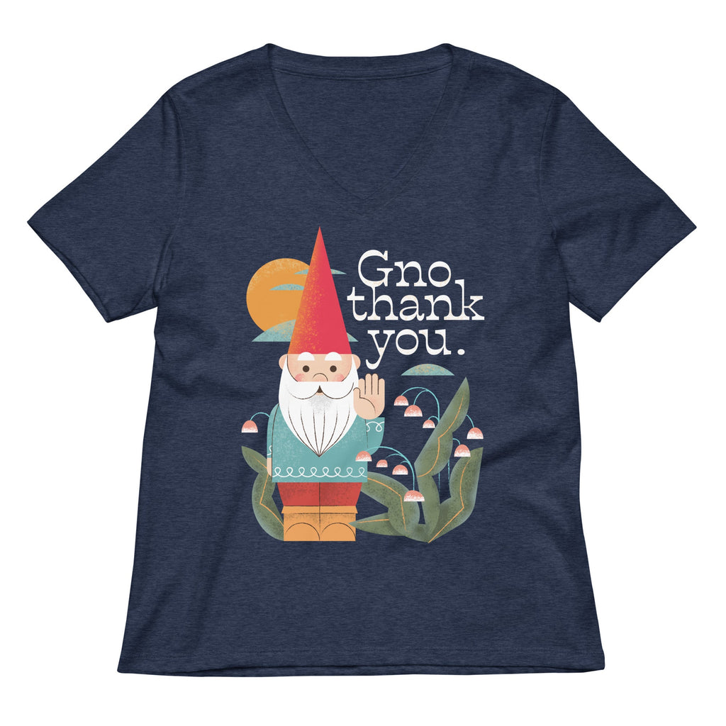 Gno Thank You Women's V-Neck Tee