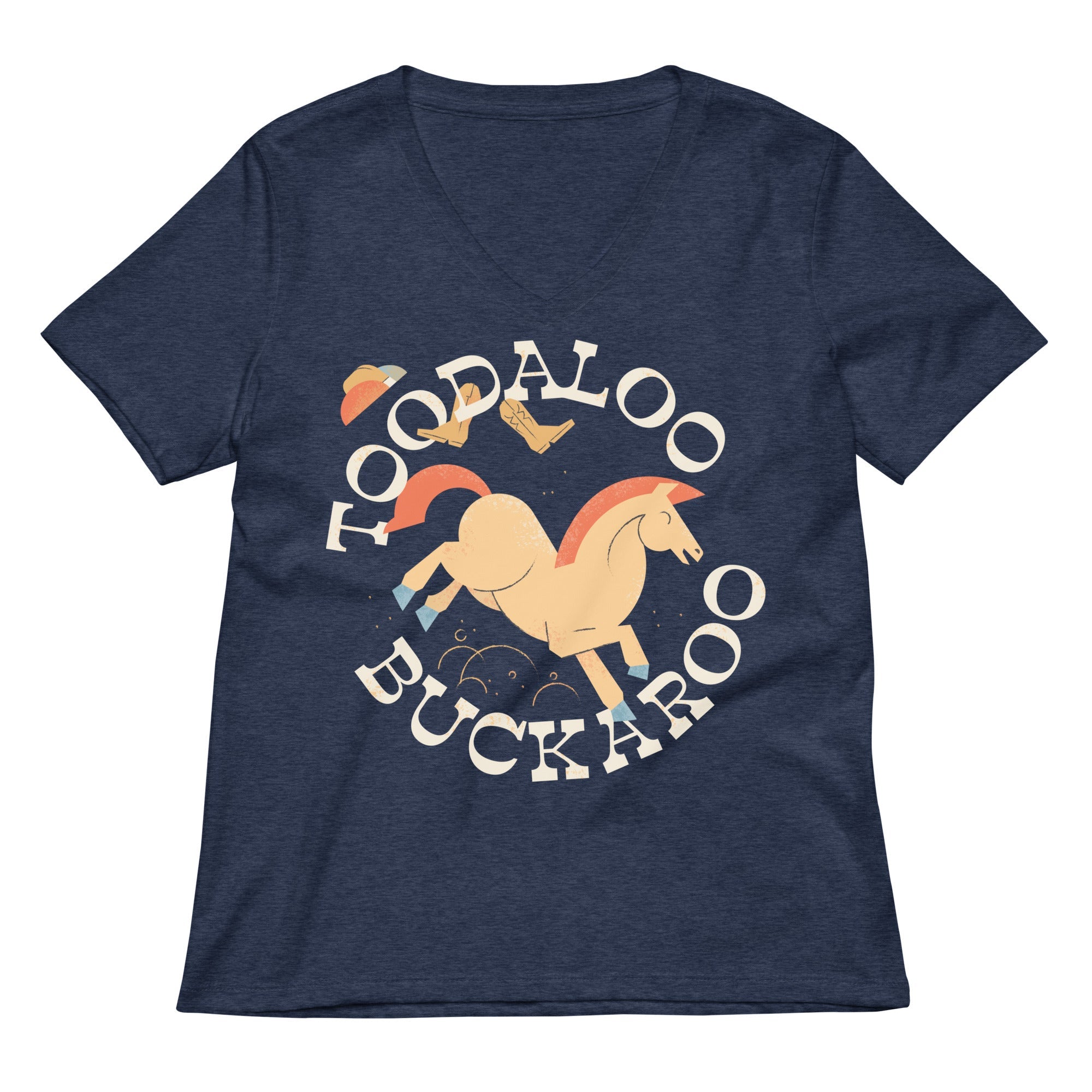 Toodaloo Buckaroo Women's V-Neck Tee