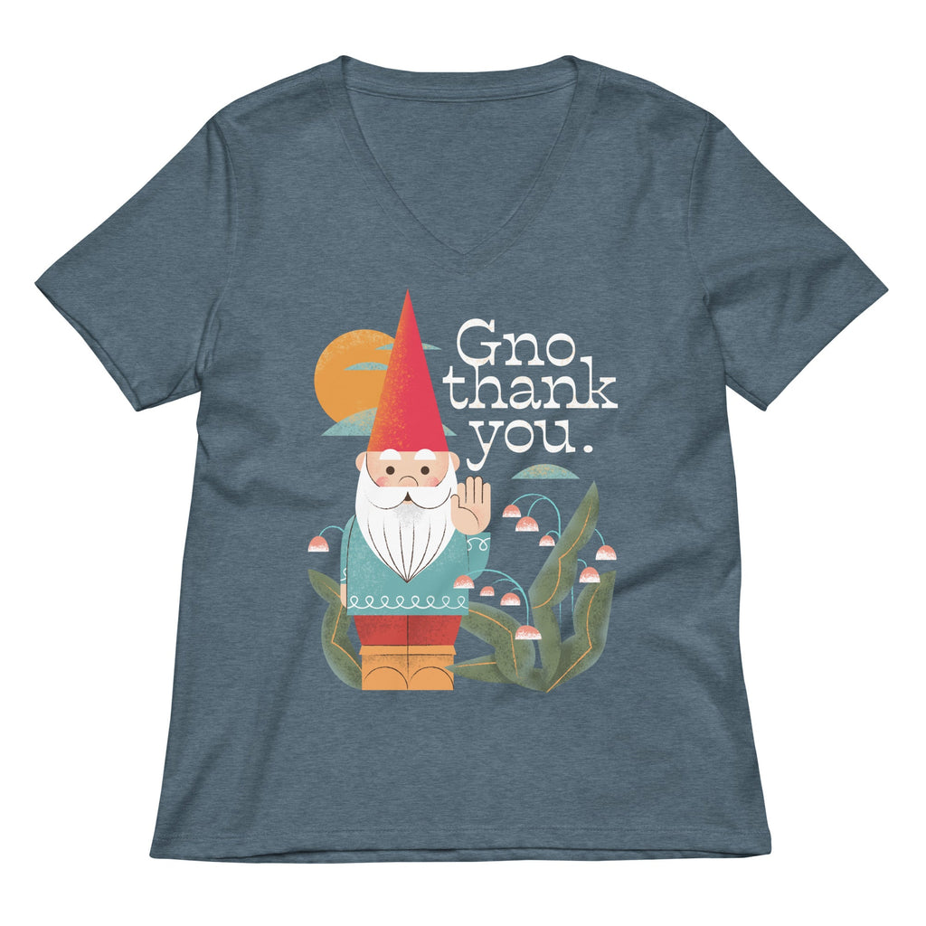 Gno Thank You Women's V-Neck Tee
