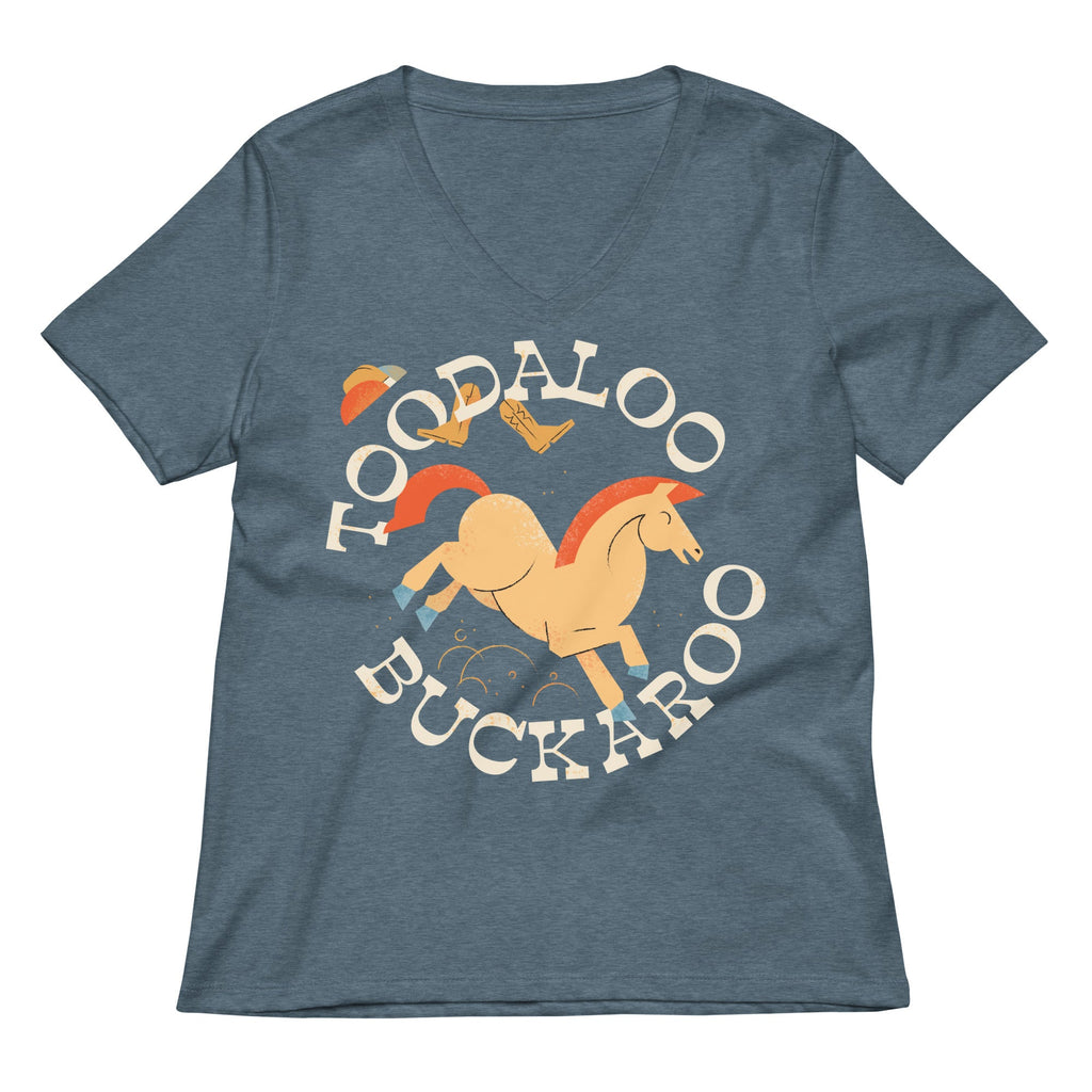 Toodaloo Buckaroo Women's V-Neck Tee
