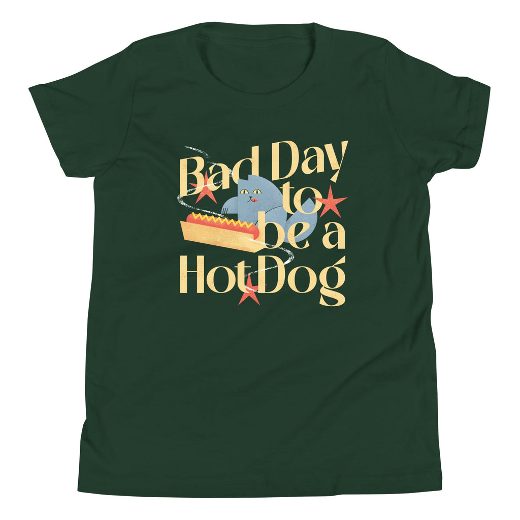 Bad Day To Be A Hot Dog Kid's Youth Tee