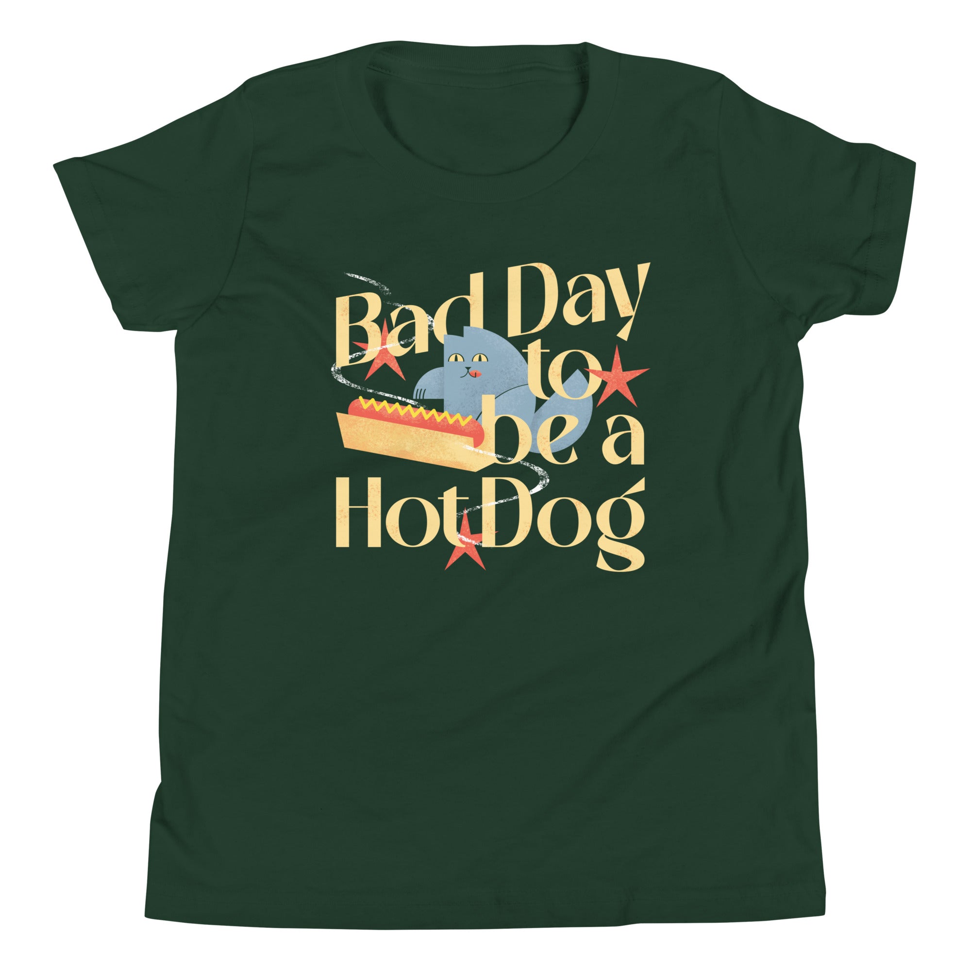 Bad Day To Be A Hot Dog Kid's Youth Tee
