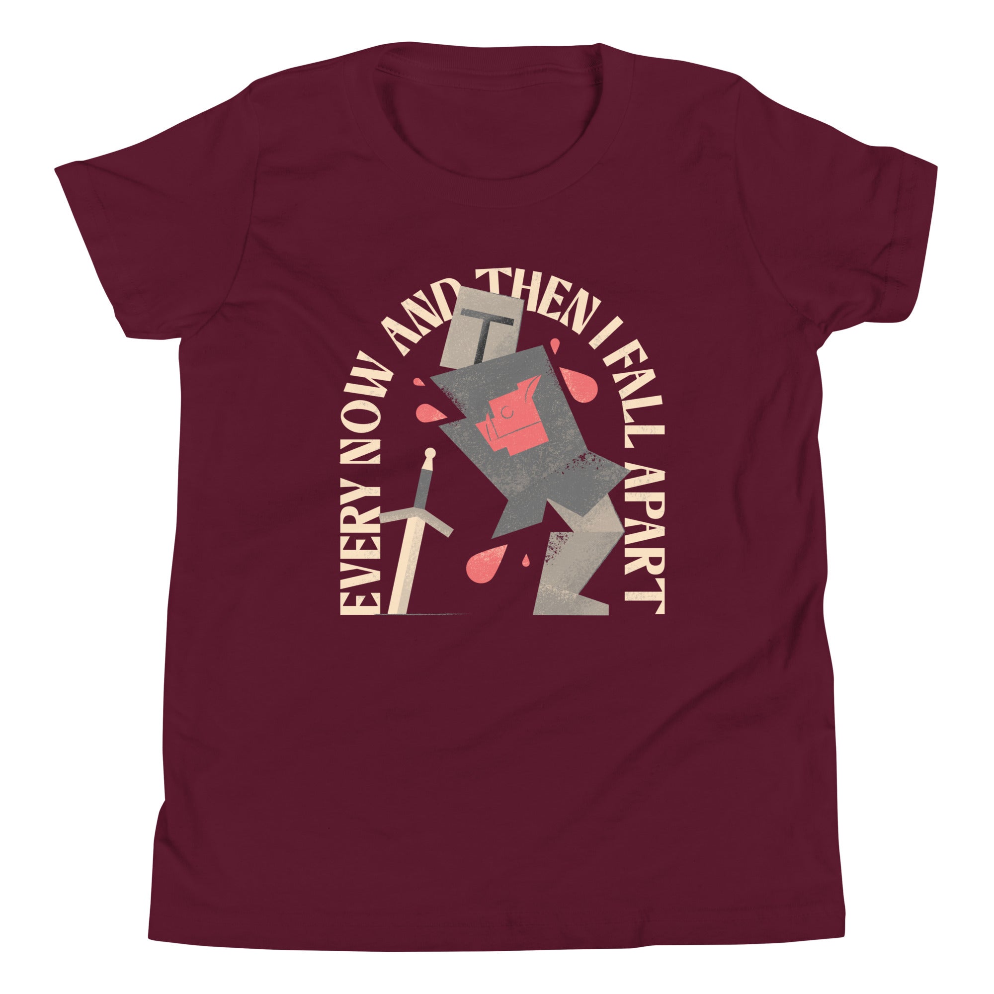 Every Now And Then I Fall Apart Knight Kid's Youth Tee