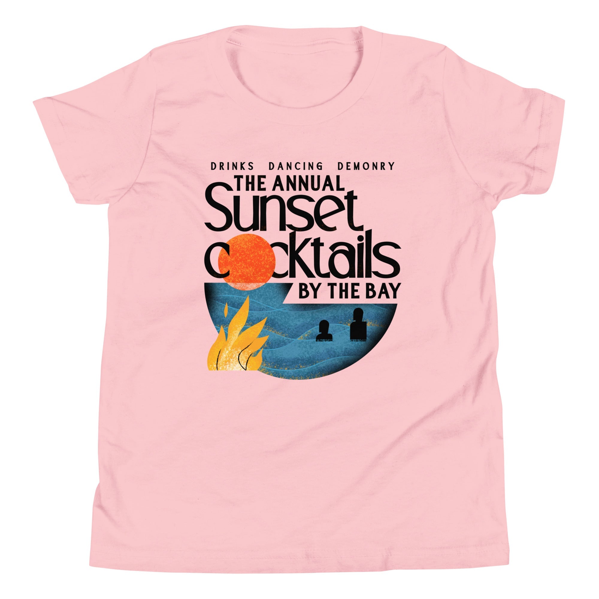 The Annual Sunset Cocktails By The Bay Kid's Youth Tee