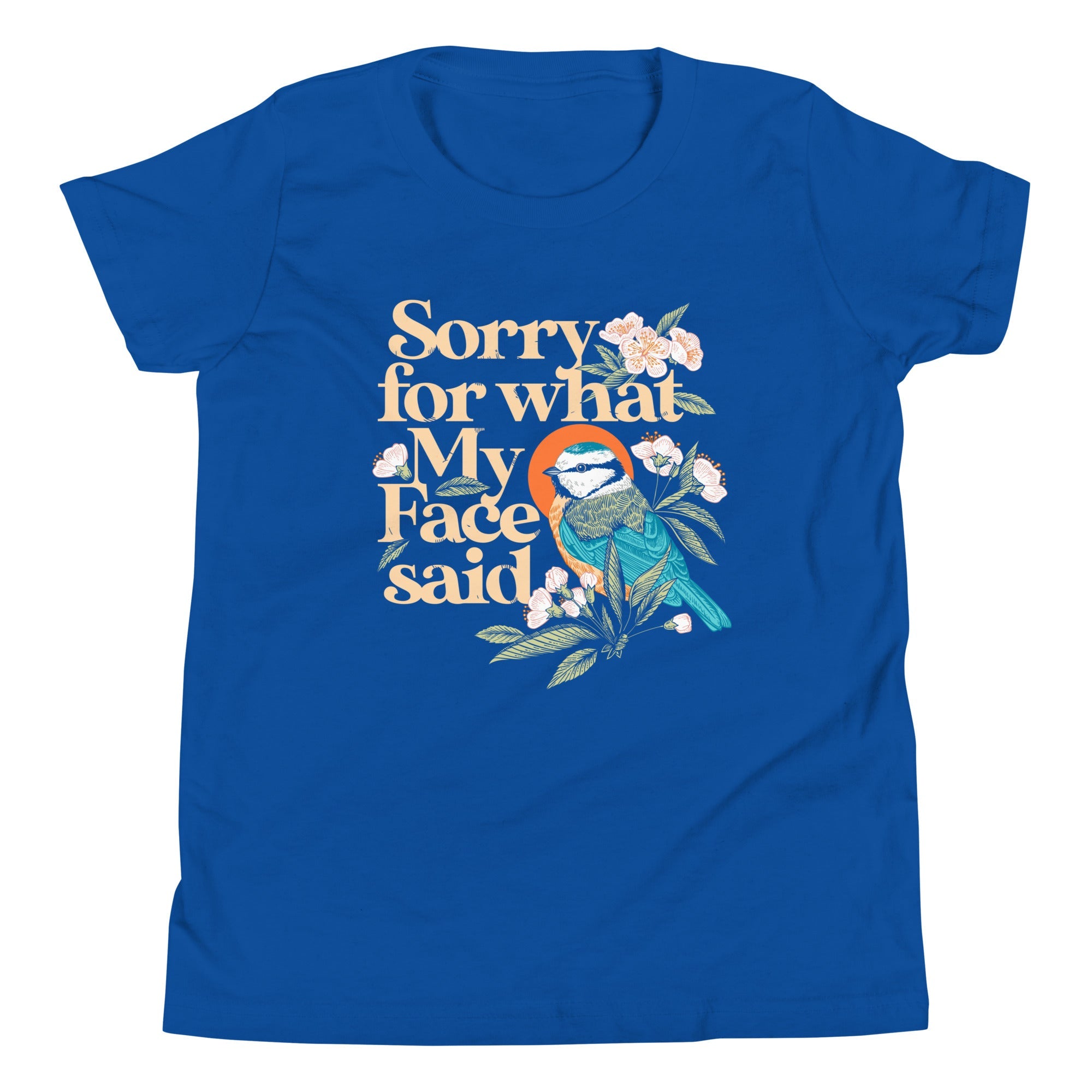 Sorry For What My Face Said Kid's Youth Tee